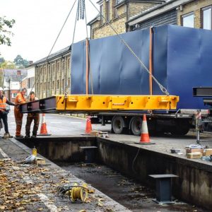 Installing the weighbridge