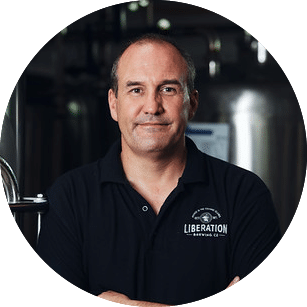 Pat Dean Head Brewer Liberation Brewery