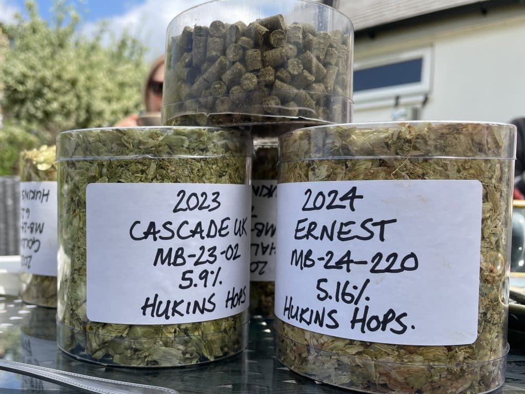Hukins Hops Selection