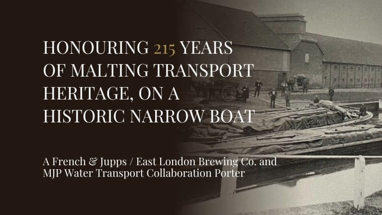 Honouring 215 Years of Malting Transport Heritage on a Historic Narrow Boat F&J